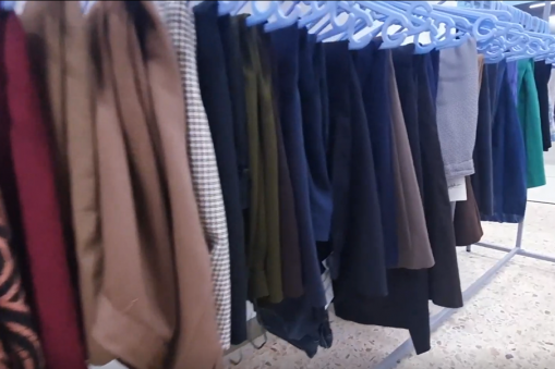 recycling clothes by FabricAid, Lebanese social entreprise 