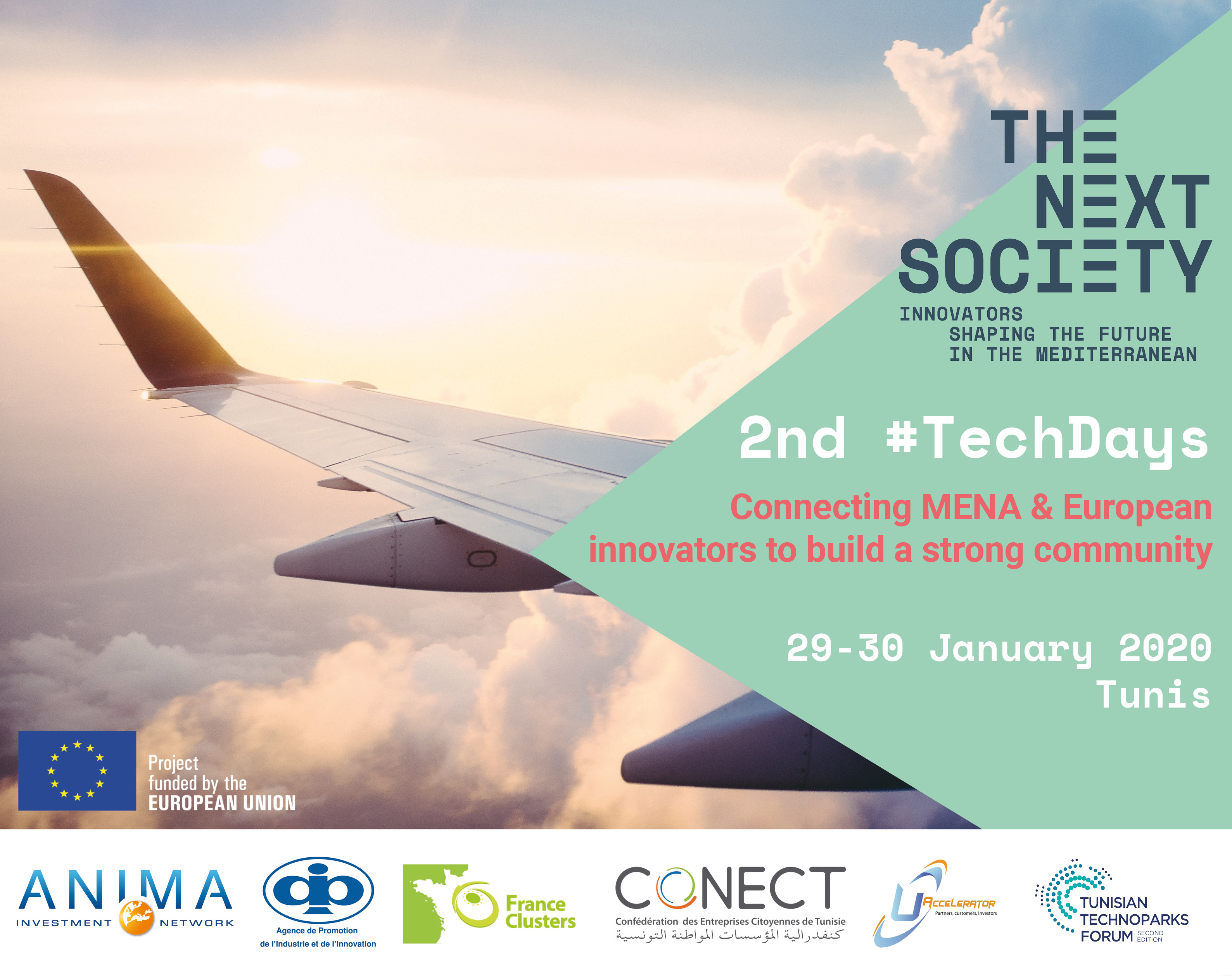 Visuel 2nd Tech Days Tunisia January 2020