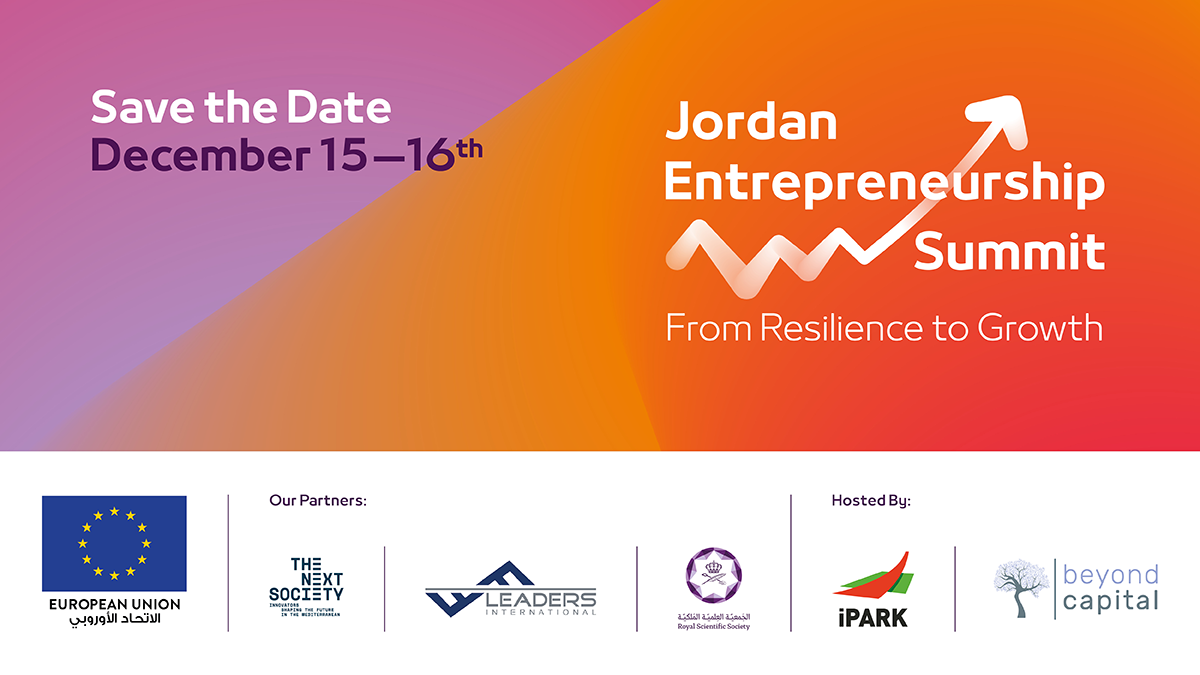 Jordan Entrepreneurship Summit THE NEXT SOCIETY 