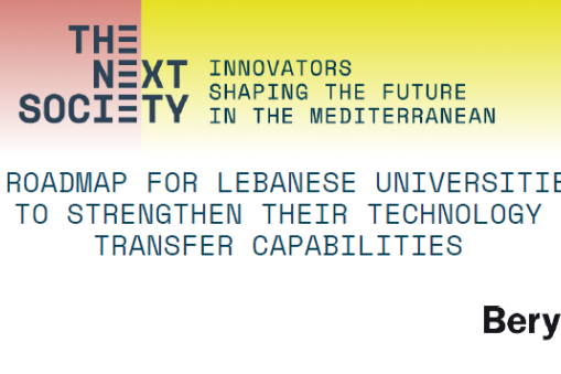 THE NEXT SOCIETY Technology Transfer in Lebanon 