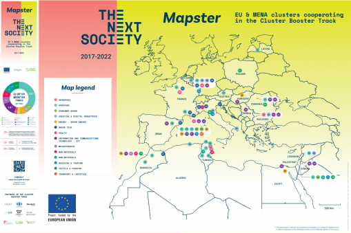 THE NEXT SOCIETY Mapster MENA & EU clusters 2022